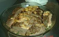Rocambole de carne moída