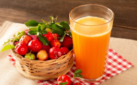 “Cientificamente comprovado”: o suco de acerola possui mais vitamina C que a laranja, diminui o colesterol e ajuda a emagrecer