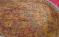 Torta de linguiça fresca
