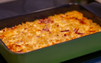 Macarrão de forno cremoso com calabresa, a receita da minha mãe é imbatível, sempre fica boa