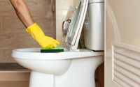 Nem sabão, nem água sanitária: para limpar o vaso encardido uso esse truque que aprendi com uma faxineira profissional