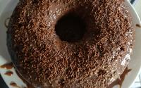Bolo de chocolate fofinho