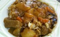 Curry Rice com maçã e mel