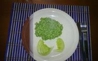 Risoto de espinafre - sem lactose