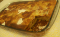 Torta de banana diferente
