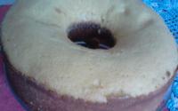 Bolo de fubá (massa cozida)