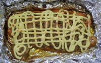 Salmão ao forno com catupiry