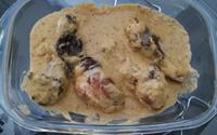 Frango com creme de leite