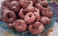 Rosquinhas de coco e canela