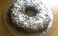 Pudim de pão com coco