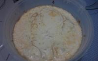 Macarronada à bolonhesa com molho branco