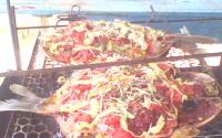 Tambaqui na pizza