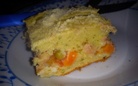 Torta crocante de atum