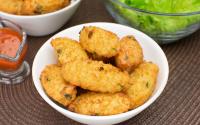 Bolinho de arroz com mussarela