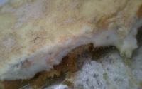 Torta de bolacha com banana