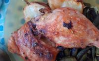 Frango ao forno com maionese
