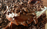 Brigadeiro de colher crocante