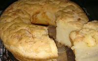 Pão de queijo de forma de pudim