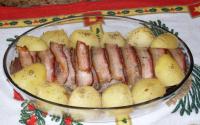 Rocambole de carne prático