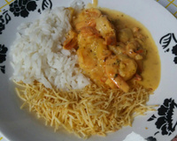 Strogonoff de camarão fácil