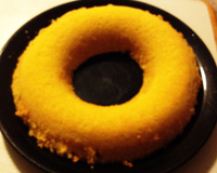 Bolo de milharina cremoso