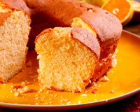 Bolo de laranja de liquidificador