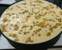 Bolo de mousse de maracujá