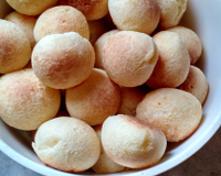 Pão de queijo sem óleo