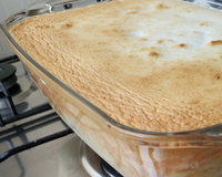 Delícia de banana com suspiro