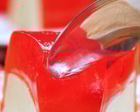 Gelatina recheada simples