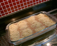 Pavê de biscoito de champagne (nozes com brigadeiro)