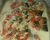 Filé de peixe com leite de coco fácil