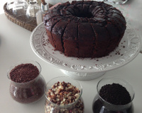 Bolo de chocolate fofinho