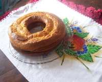 Bolo cremoso de milho