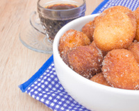 Bolinho de chuva de banana: como fazer