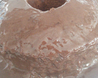 Bolo de chocolate de microondas