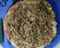 Massa de pizza de aveia fit