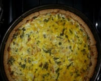 Quiche de bacalhau