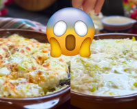 A chef liberou uma receita simples e surpreendente: palmito pupunha gratinado com alho poró