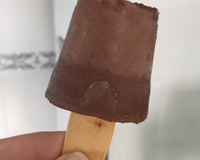 Picolé de creme de avelã