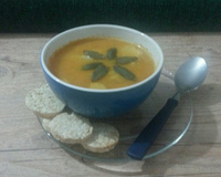 Sopa de inhame (cará)