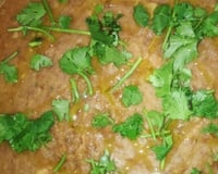 Feijão com  leite de coco