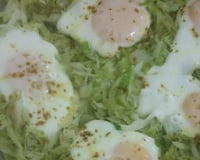 Repolho com ovos escondidos