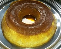 Pudim de leite condensado  feito no forno elétrico