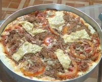 Massa de pizza rápida