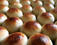 Pão caseiro de leite condensado no liquidificador