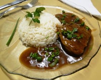 Filé mignon ao molho de cerveja preta