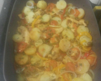 Filé de frango com batata