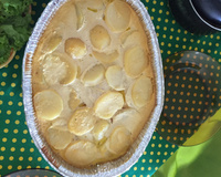 Frango assado ao creme de leite