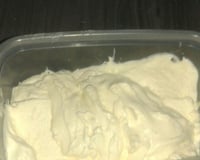 Chantilly caseiro